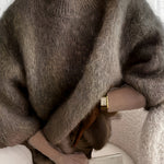 EMBER | MAGLIONE A COLLO ALTO IN MAGLIA