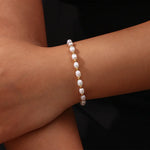 Elegante bracciale romantico con perle – Immagine 3