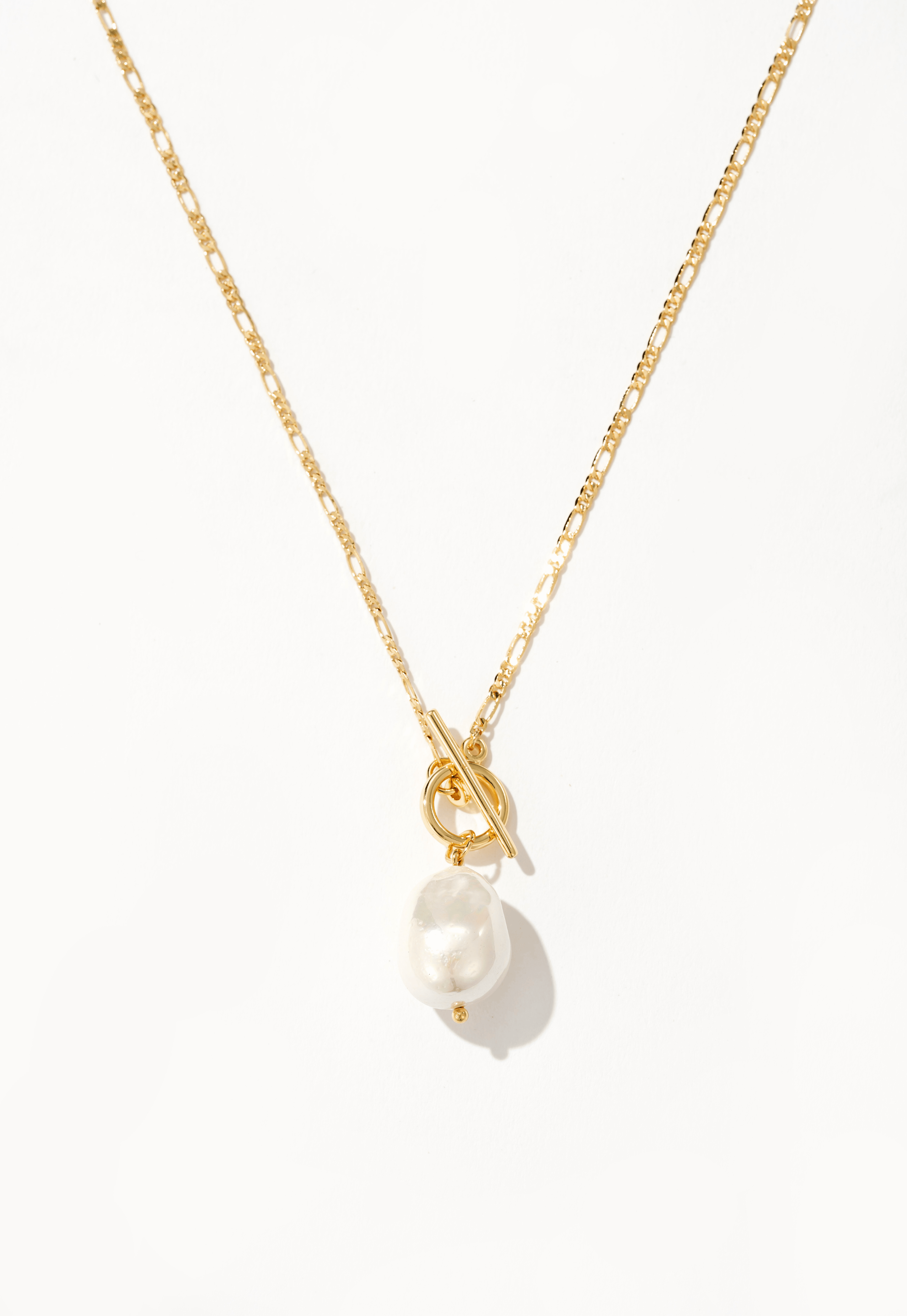 Elegante collana con perle dorate – Immagine 4