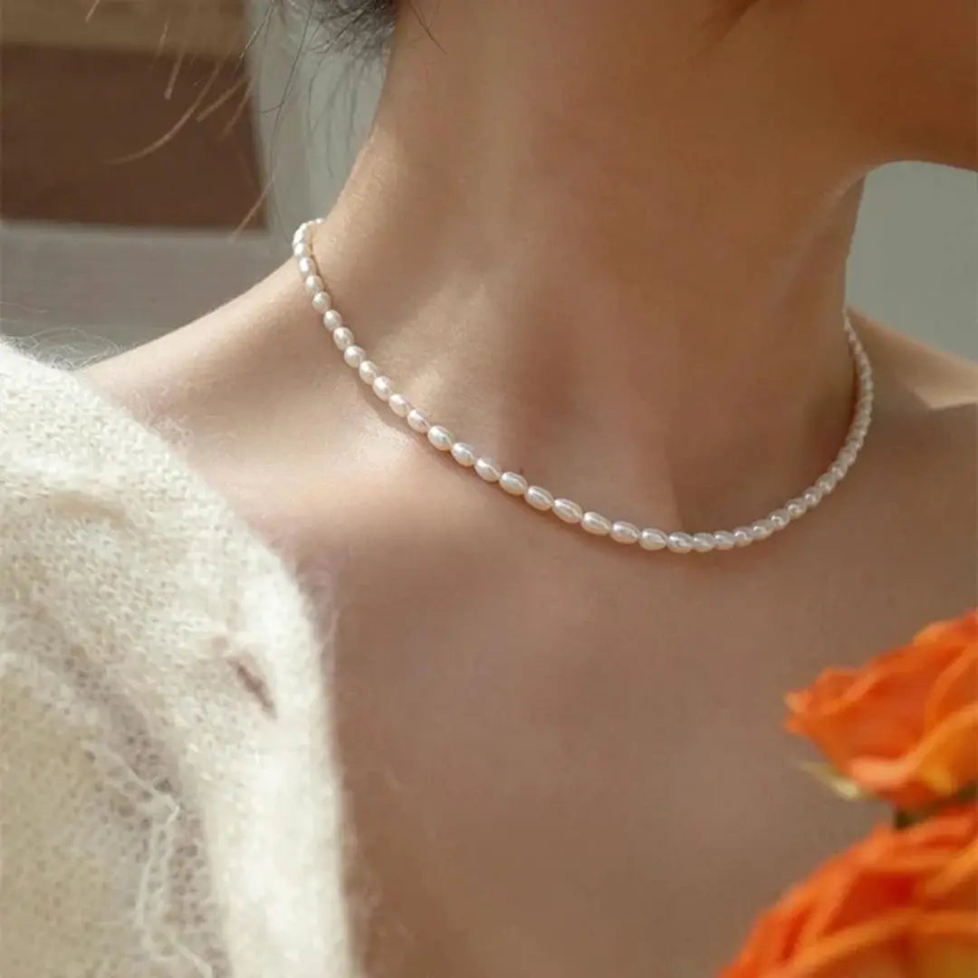 Elegante collana con perle – Immagine 1