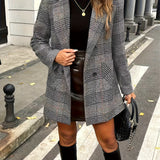 Eliana – Cappotto a quadri doppiopetto – 4