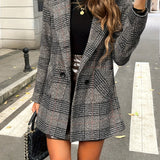 Eliana – Cappotto a quadri doppiopetto – 5