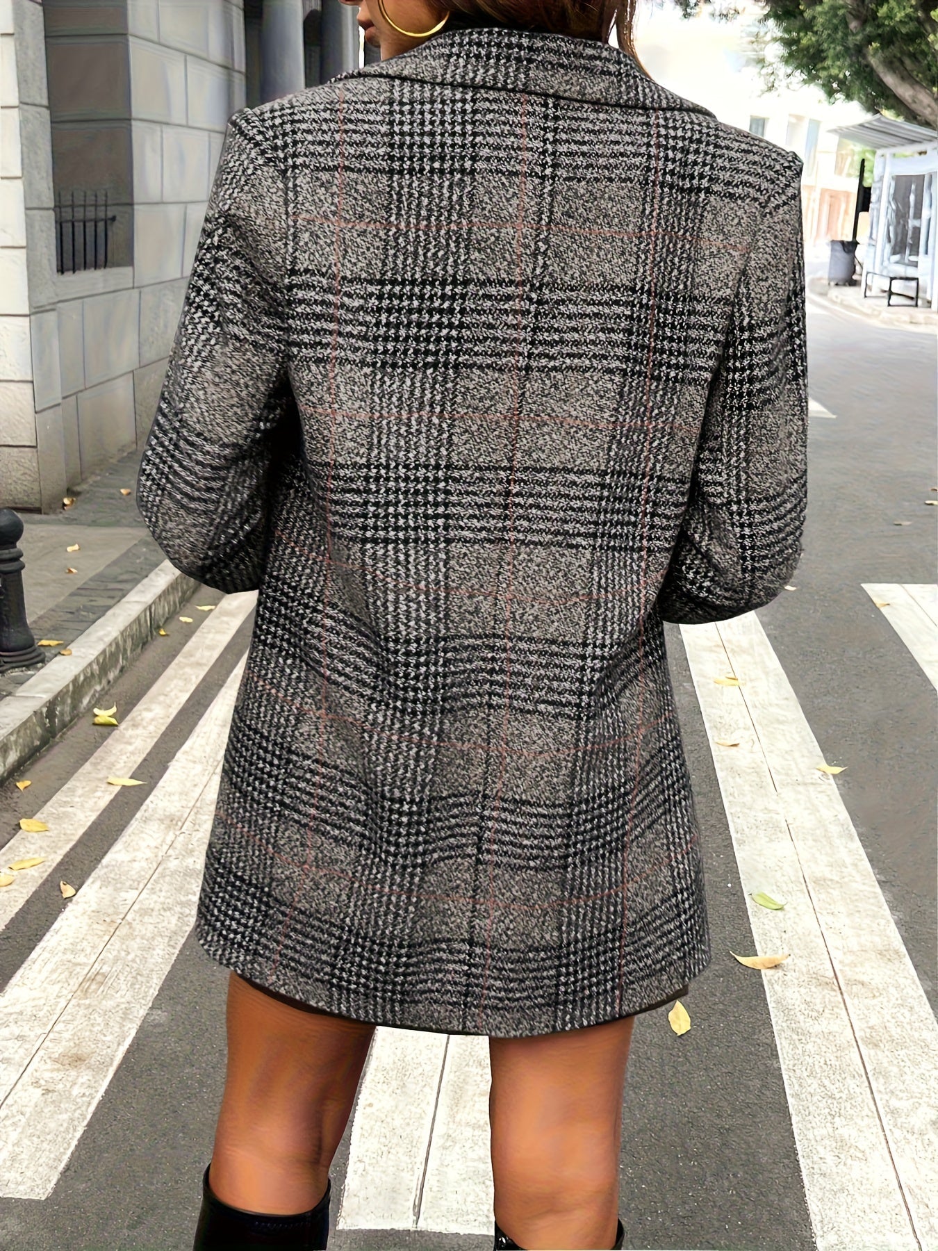 Eliana – Cappotto a quadri doppiopetto – 6