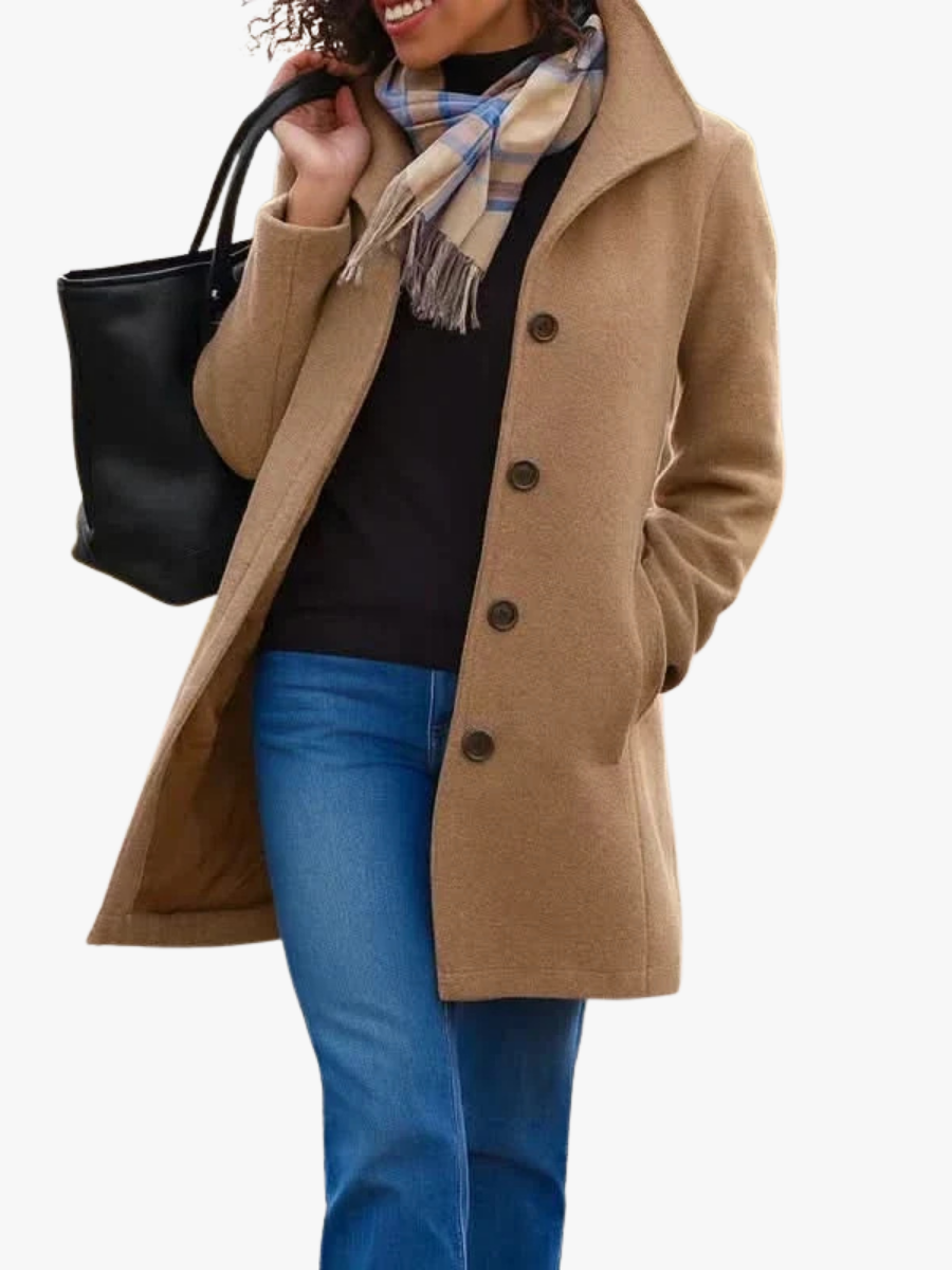 Elisa – Cappotto dal taglio dritto – 1