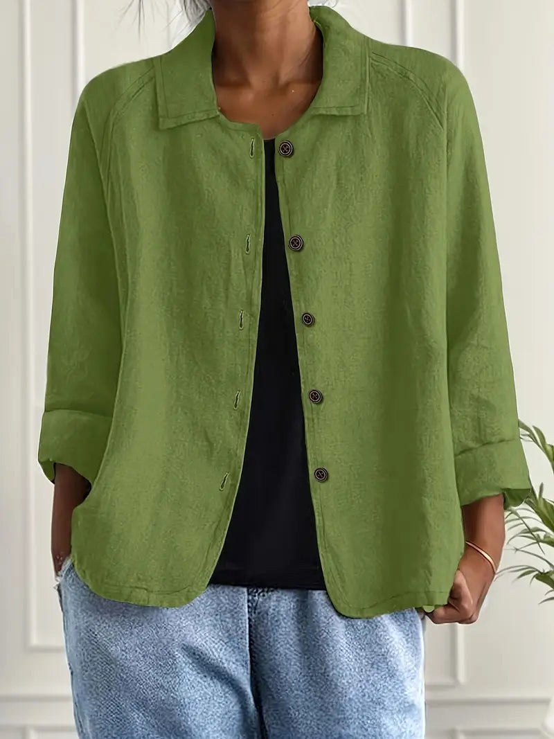 CALLISTE | CAMICETTA CLASSICA VERDE