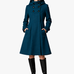 Ester – Cappotto strutturato con cappuccio – 1