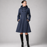 Ester – Cappotto strutturato con cappuccio – 3