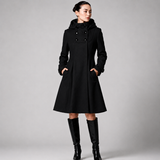 Ester – Cappotto strutturato con cappuccio – 4