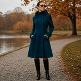 Ester – Cappotto strutturato con cappuccio – 6