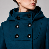 Ester – Cappotto strutturato con cappuccio – 7