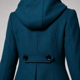 Ester – Cappotto strutturato con cappuccio – 9
