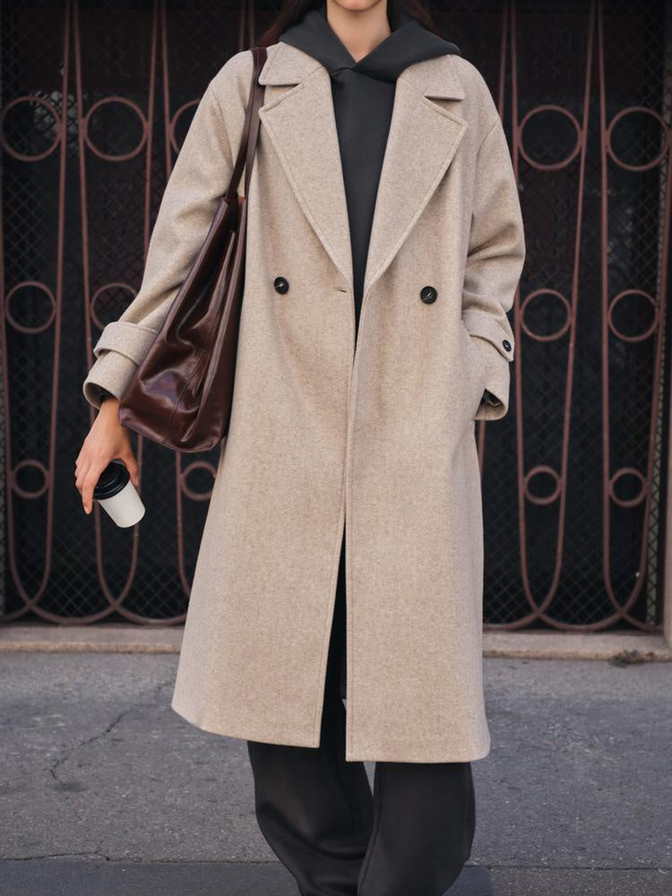 Evelina – Trench lungo doppiopetto – 1