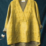 CORINNA | BLUSA CON SCOLLO A V