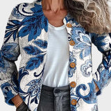 Loricel™ - Cardigan con motivo floreale