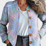 Ivadelle™ - Cardigan con motivo pastello