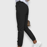 Pantaloni jogger slim fit in stile business