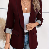 Jamie™ — Blazer da donna con maniche risvoltate