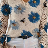 ORNELLA™|MAGLIONE FLOREALE