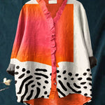 JUNELLE | BLUSA A BLOCCHI DI COLORE