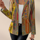 Faustine | Blazer Donna con Motivo Medaglione