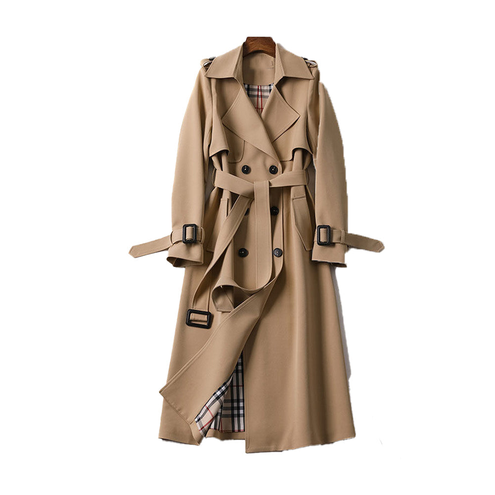 Federica – Trench doppiopetto con cintura – 2