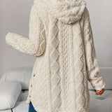 ANGELICA™|CARDIGAN CON CAPPUCCIO