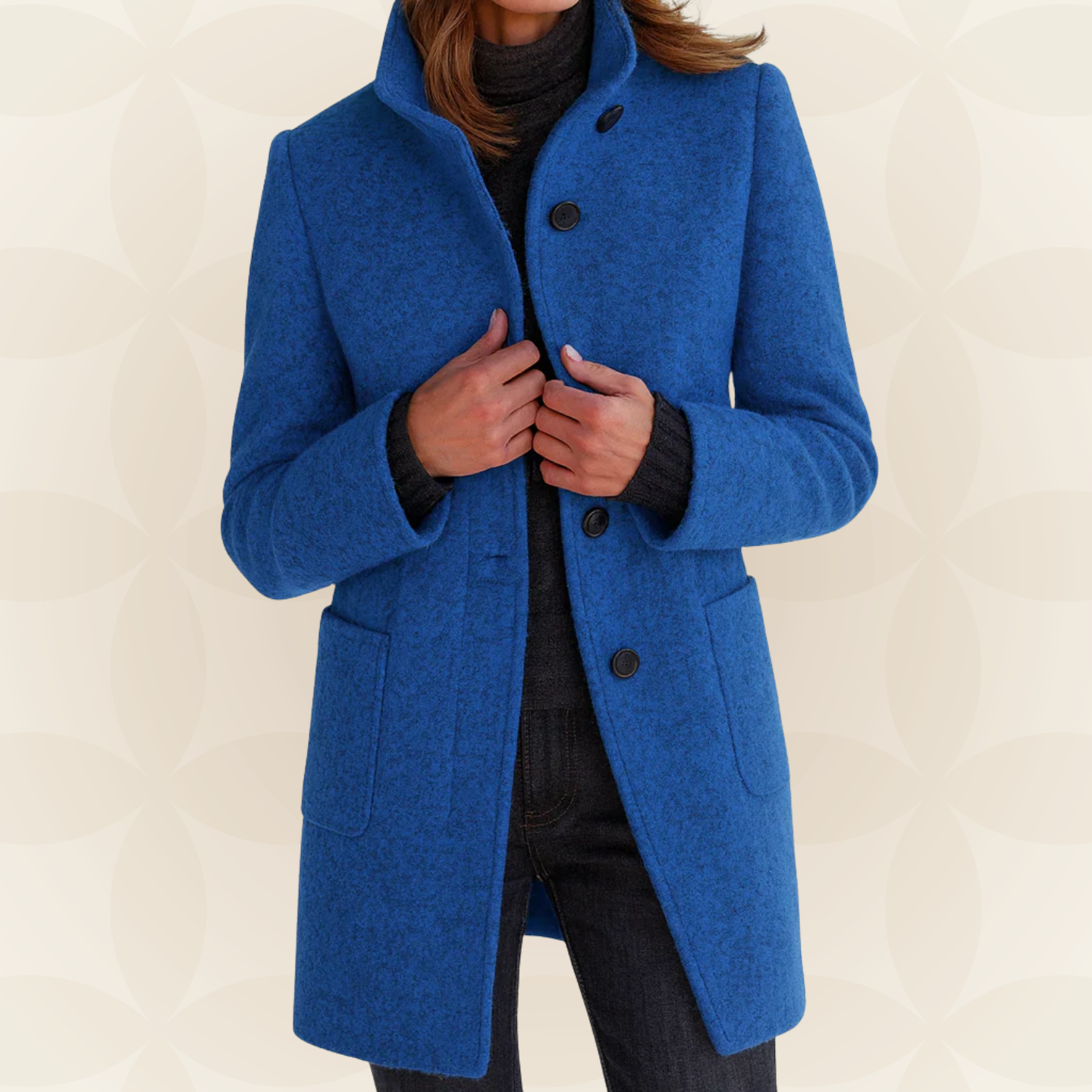 Fiorella – Cappotto con collo alto – 2
