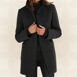 Fiorella – Cappotto con collo alto – 5