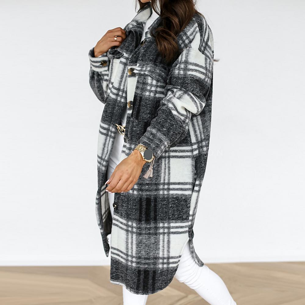 Flavia – Cappotto maxi con bottoni – 3