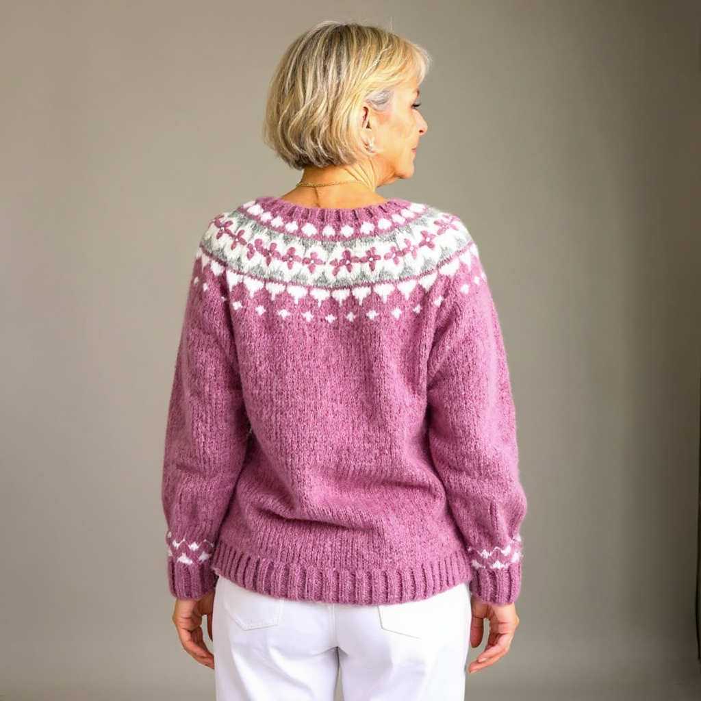 Nicoletta™ | Cardigan Nordico Elegante