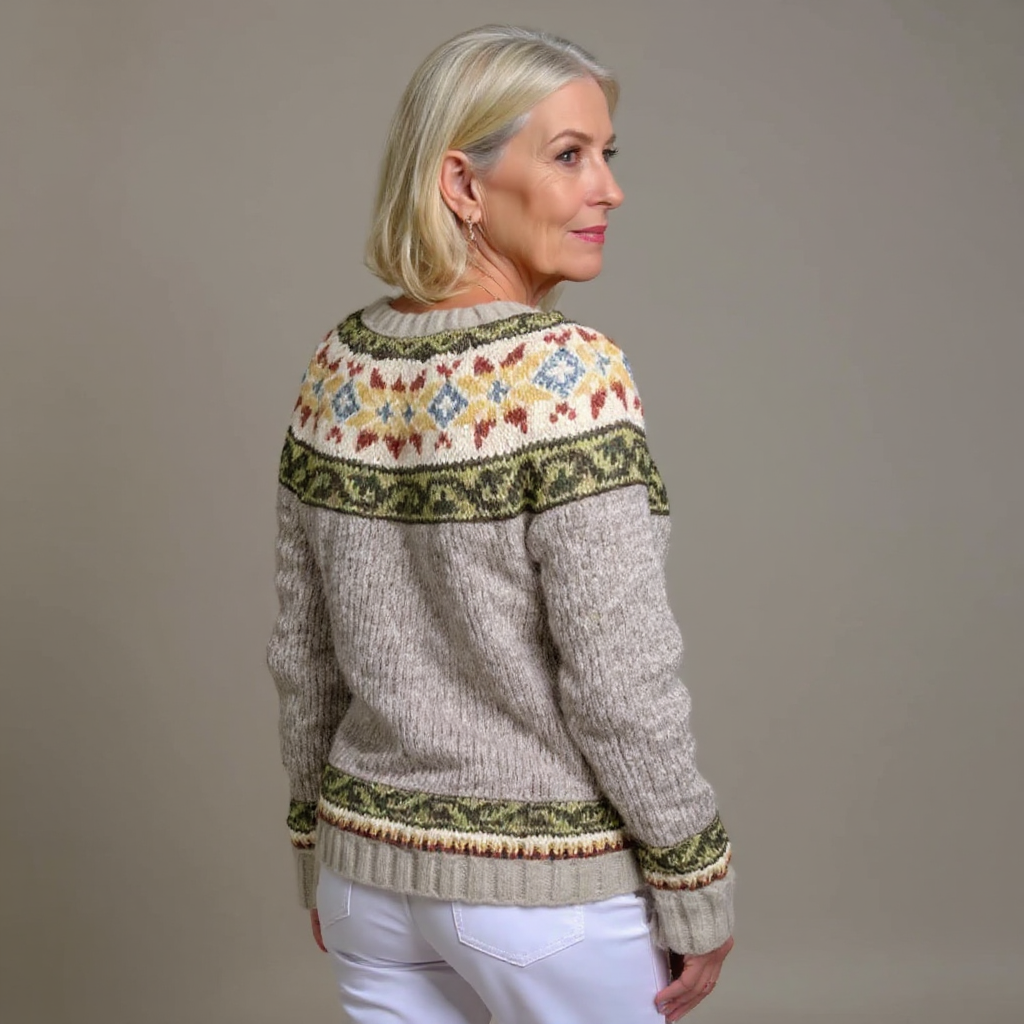 Carla™ | Cardigan Nordico d’Autunno