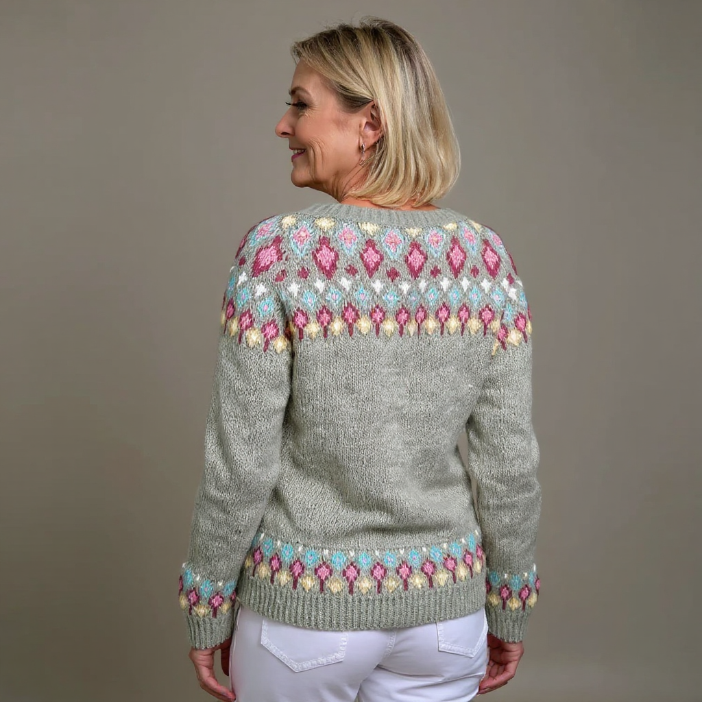 Luisa™ | Cardigan Nordico Raffinato