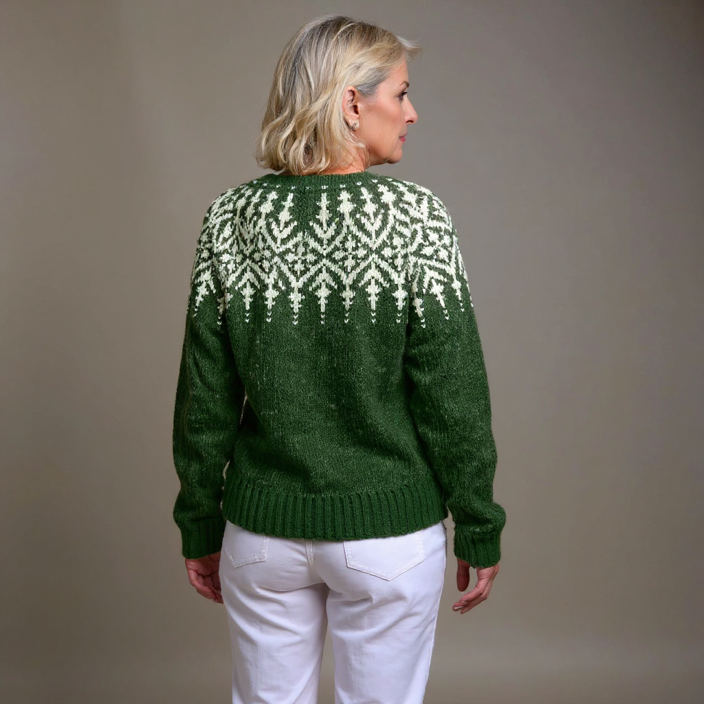 Elena™ | Cardigan Nordico Stile Classico