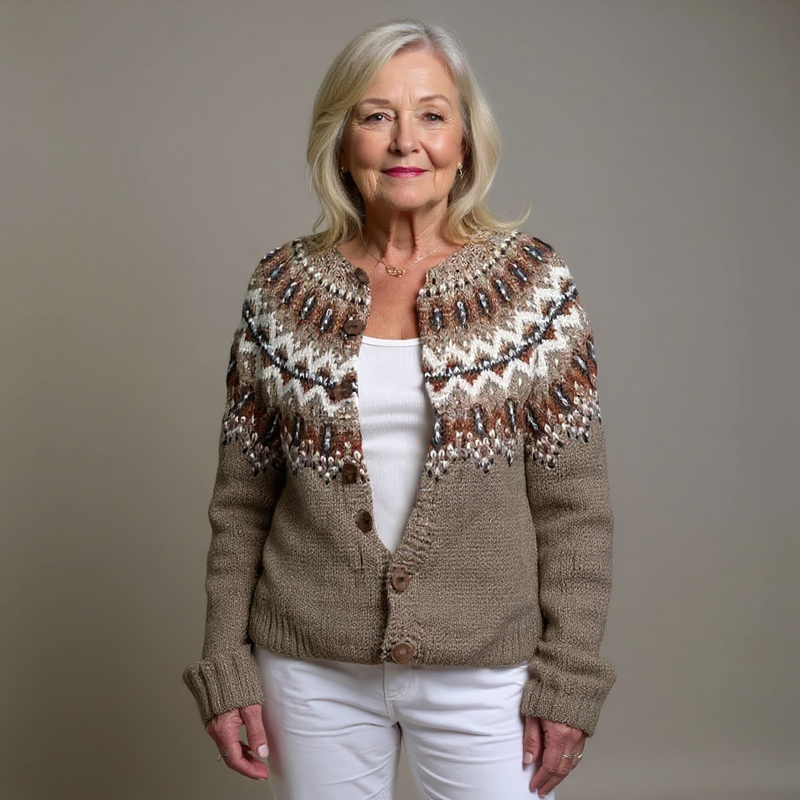 Anna™ | Cardigan Nordico Elegante