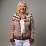 Monica™ | Cardigan Nordico Raffinato