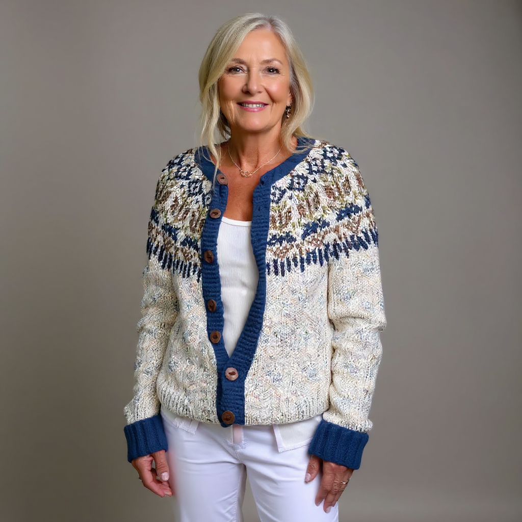 Gabriella™ | Cardigan Nordico Stile Classico