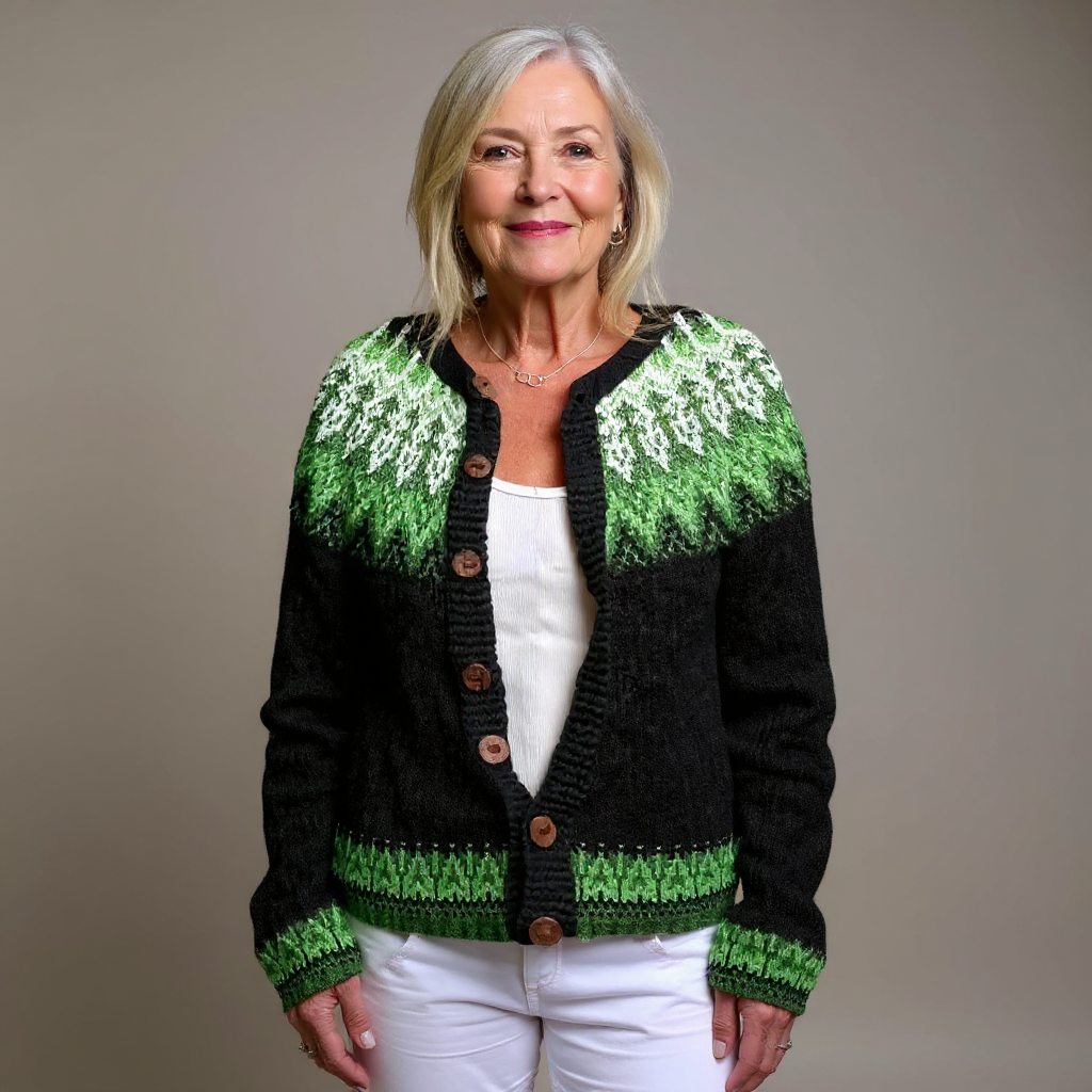 Letizia™ | Cardigan Nordico Stile Classico