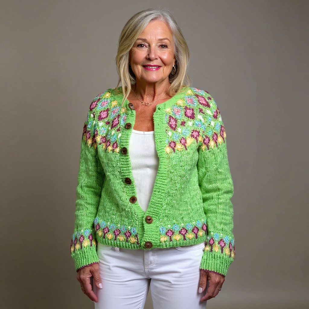 Gemma™ | Cardigan Nordico Elegante