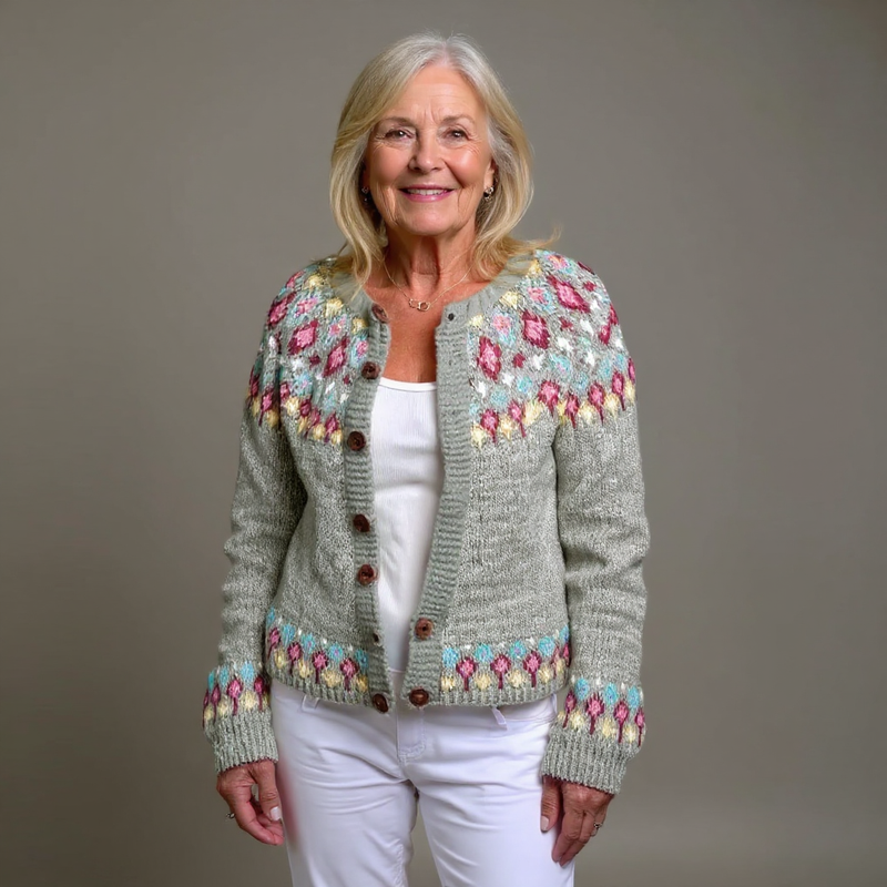 Luisa™ | Cardigan Nordico Raffinato