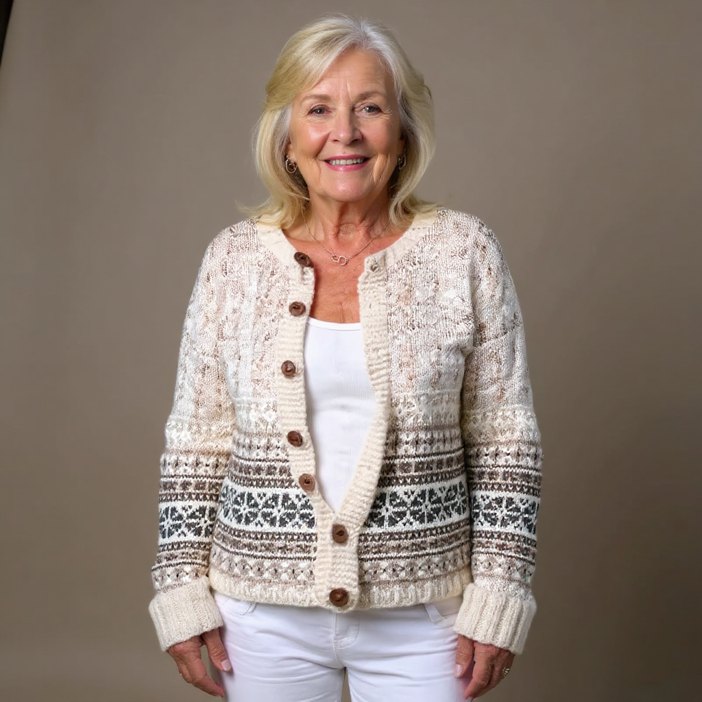 Marina™ | Cardigan Nordico Raffinato