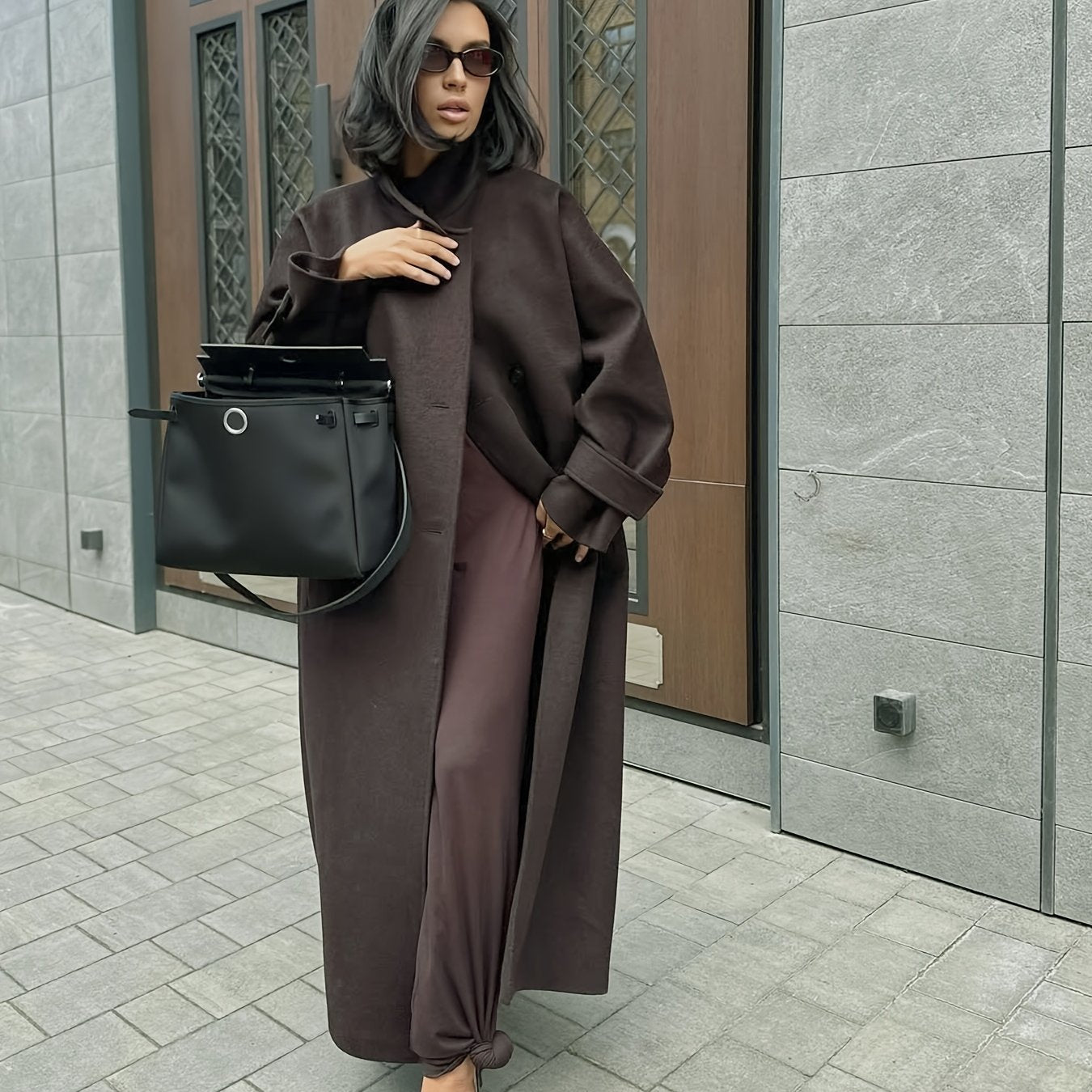 Gemma – Cappotto lungo dalla linea dritta – 1