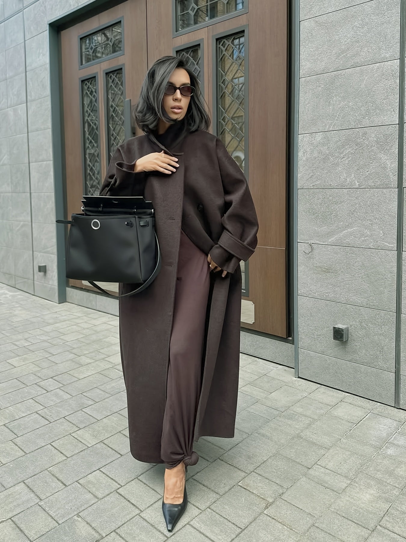 Gemma – Cappotto lungo dalla linea dritta – 6