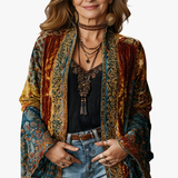 Giada – Giacca boho fantasia – 1