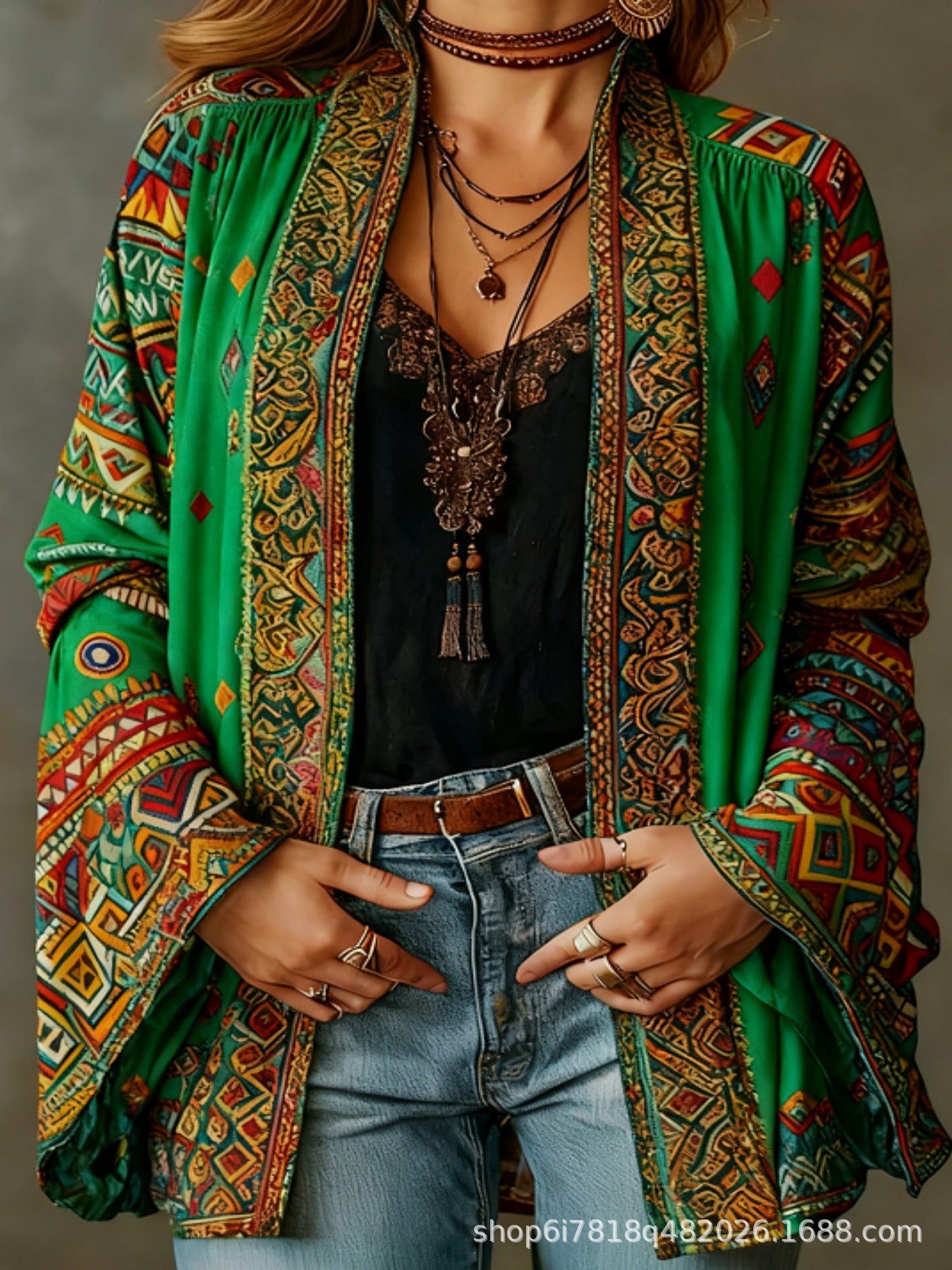 Giada – Giacca boho fantasia – 18