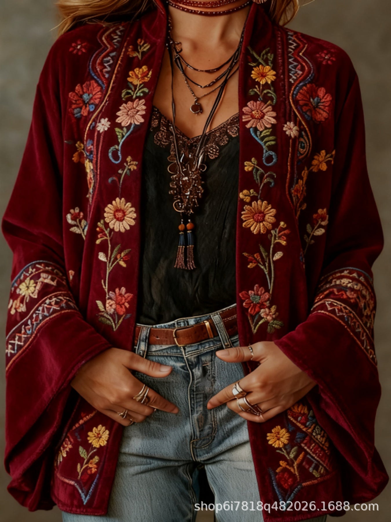 Giada – Giacca boho fantasia – 19