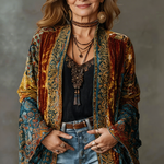 Giada – Giacca boho fantasia – 2