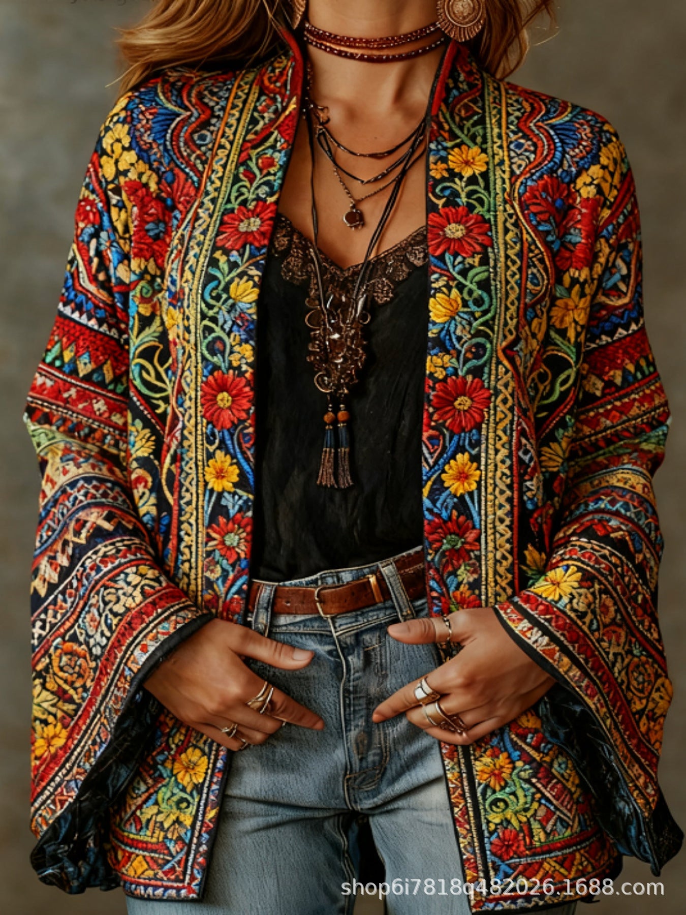 Giada – Giacca boho fantasia – 21