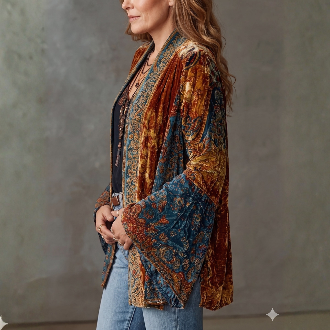 Giada – Giacca boho fantasia – 22