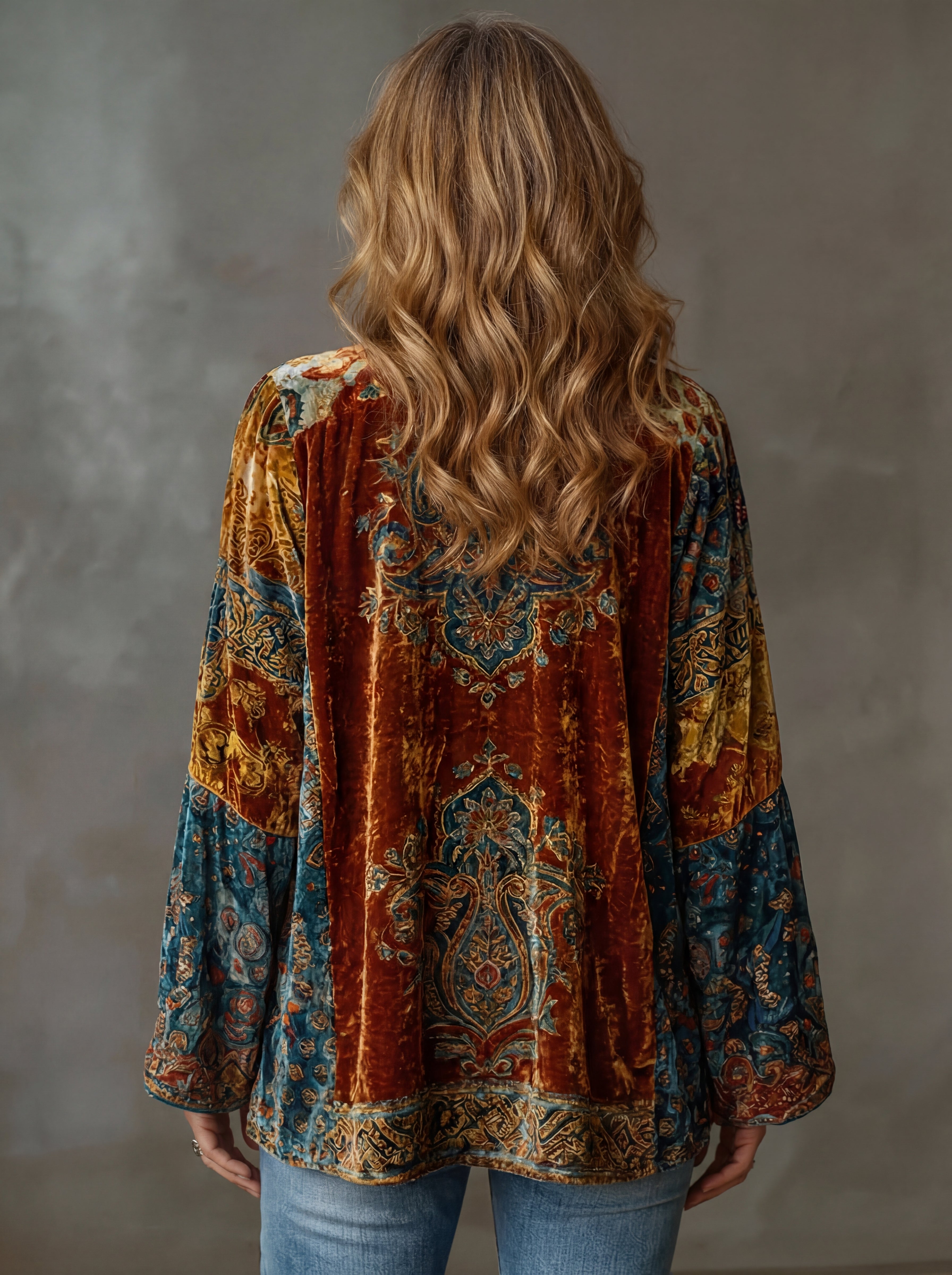 Giada – Giacca boho fantasia – 23