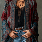 Giada – Giacca boho fantasia – 4